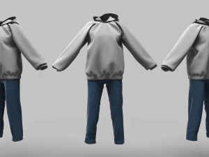 Жіночий одяг 13 3D Модель