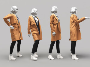 Woman Mannequin 14 Modello 3D