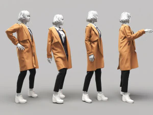 Woman Mannequin 14 3D Model