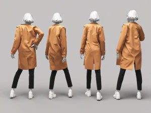 Woman Mannequin 14 3D Model