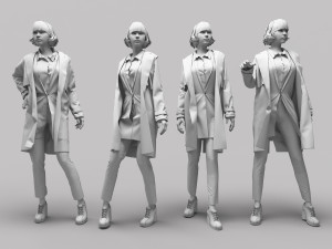 Woman Mannequin 14 Modello 3D