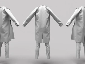Female Clothing 14 3D Model