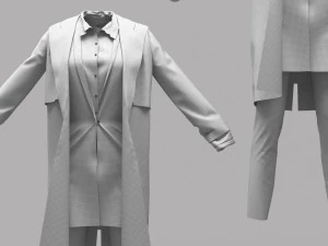 Female Clothing 14 3D Model