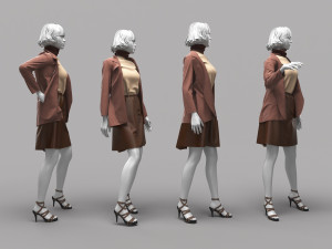 Woman Mannequin 16 3D Модель