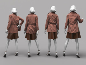 Woman Mannequin 16 3D Модель
