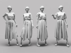 Mannequin Femme 17 Modèle 3D
