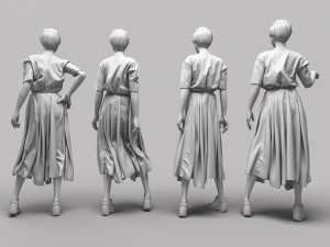 Mannequin Femme 17 Modèle 3D