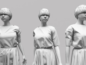 Mannequin Femme 17 Modèle 3D