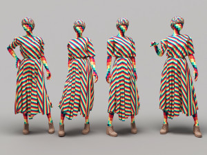 Mannequin Femme 17 Modèle 3D