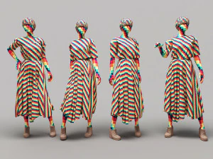 Woman Mannequin 17 3D Model