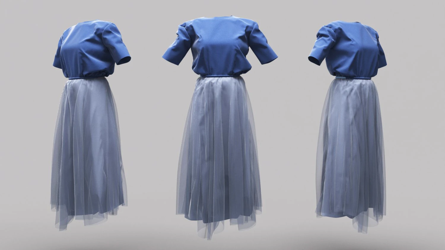 Female Clothing 17 3D Model .c4d .max .obj .3ds .fbx .stl .blend