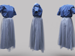 Female Clothing 17 3D Model