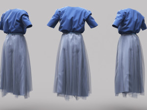 Female Clothing 17 3D Model