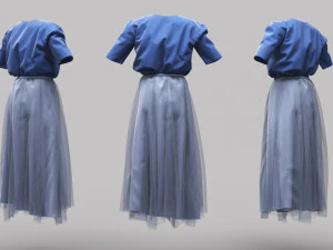 Female Clothing 17 3D Model