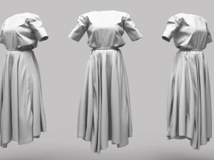 Female Clothing 17 3D Model