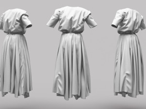 Female Clothing 17 3D Model
