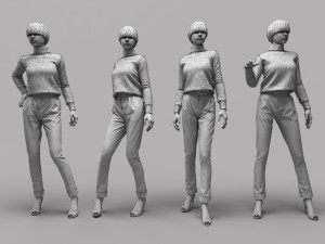 Woman Mannequin 18 Modelo 3D