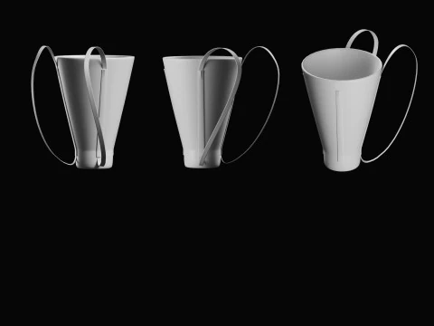 Backpack Basemesh Collection 3D Model