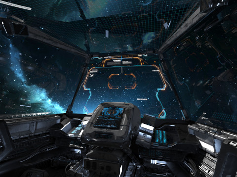 Spaceship Cockpit v1 3Dモデル