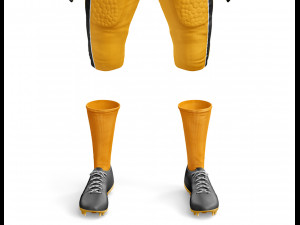 american football uniform Modelo 3D