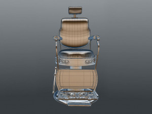 barber chair 3D Модель