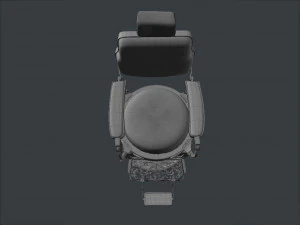 barber chair 3D Model