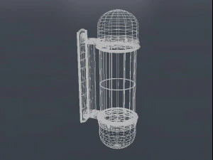 realistic barber pole 3D Model