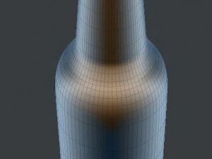beer bottle 3D Model