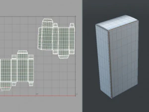 package box 4 3D Model