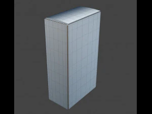 scatola del pacchetto 5 Modello 3D