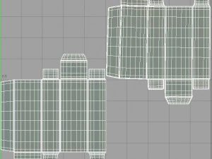 scatola del pacchetto 7 Modello 3D