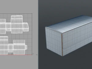 package box 16 3D Model