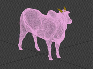 Photo realistic cattle Modelo 3D
