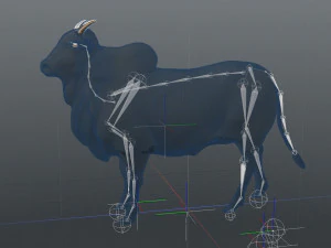 Bovini fotorealistici Modello 3D