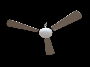 ceiling fan 3D मॉडल