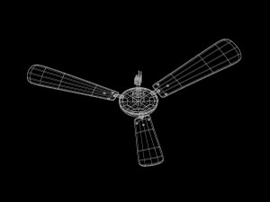 ceiling fan 3D Model