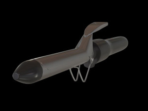 hair curling 3D Model