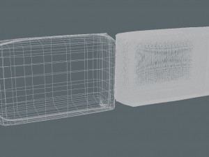 diaper pack are two versions a low poly or high poly 3D Model