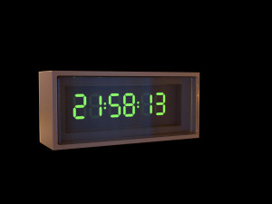 digital watch 3D Modell