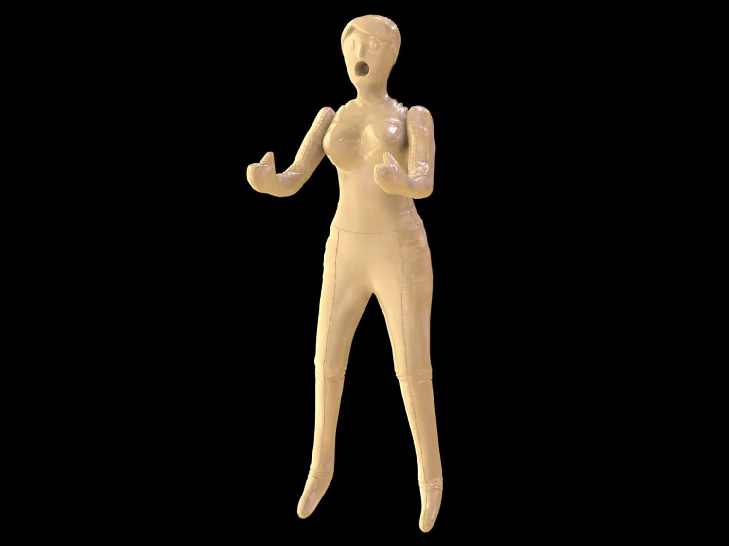 doll 3D Model .c4d .max .obj .3ds .fbx .stl .blend 