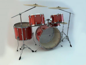 drum sets 3D Model