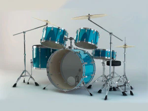 drum sets 3D Model