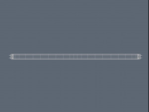 fluorescent tube 3D Модель