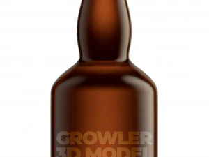growler beer 3D Model