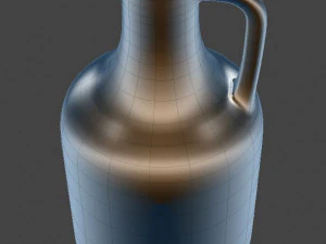 growler beer 3D Model