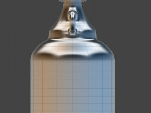 growler beer 3D 模型