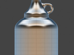 growler beer 3D 模型