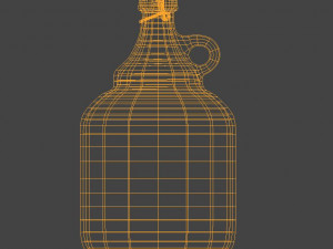 growler beer 3D 模型