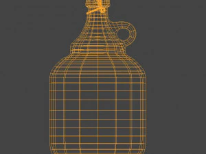 growler beer 3D Model