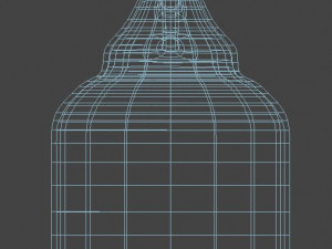 growler beer 3D 模型